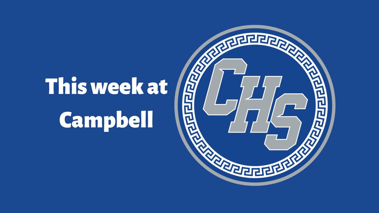 This week at Campbell